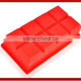 8 Cavity Whiskey King Square Silicone Ice Cube Tray With Lid thumbnail-4