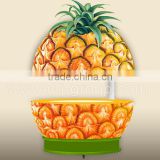 Big Pineapple kiosk design /Outdoor kiosk fruit /mobile convenient kiosk food