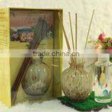 100ml Hot Sale Decorative Flower Vase Bottle Lavender/rose/jasmine Scents Fragrance Reed Diffuser for House Decoration