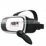 3D Virtual Reality 3D VR Box Headset Game Glasses Helmet for Phone 3D Glasses Bluetooth Remote Control / Gamepad