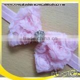Large Bow Knitted Diamond Flower Baby Hair Bow Headband thumbnail-4