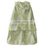 Sleeping Baby Fleece Swaddle Newborn Blanket Adjustable Infant Wrap Quality Choice thumbnail-5