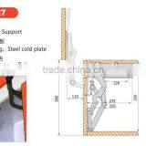 Cabinet High-rise Flap Lift Fitting With Gas Springs on Either Side thumbnail-3