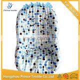 Baby Car Seat Cover Protector Blue Polka Minky Toddler Car Seat Cover thumbnail-1