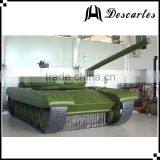 PVC Tarpaulin Large Inflatable Replica Army Tank for Advertising thumbnail-1