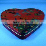 Heart-shaped Gift Tin Box