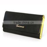 Guangzhou OEM/ODM Leather Wallet Supplier Luxury Fancy Geniune Leather Credit Card Wallet With Custom Logo thumbnail-3