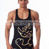 Custom High Quality Mens Gym Singlet Weight Lifting Stringer Singlets thumbnail-1