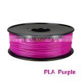 3d Printer Filament Abs Material Filament PLA 1.75mm/3.0mm 1kg Purple