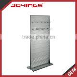 Light Duty Anodised Aluminum Slatwall Cheap Slatwall Display Rack thumbnail-1