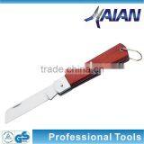 Stainless Steel Electrician's Knife With Wooden Handle or Plastic Handle thumbnail-1