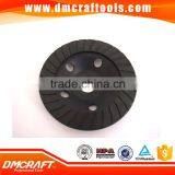 Turbo Row Diamond Grinding Cup Wheel