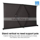 Golden Pink Portable Mini Projector Screen Table Roll up HD 3D Screen for Business Presentation Small Team Meeting 30" 40" 50" thumbnail-2