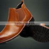 CXM256 Man genuine leather chelsea ankle boot