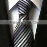 960 Needle Small Stripes Men's Fashion Polyster Neckties thumbnail-4