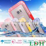 For Samsung Galaxy S6 Edge Plus/ Note 5 Waterproof Diving Swimming Crystal Front Back Full Pouch Case PC+TPU Phone Cover Note 5 thumbnail-6