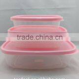 Bpa Free Plastic Lunch Box, Carry Foods Easy Stocked Box Students Used thumbnail-1