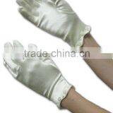 Hot Selling Wrist Length Short Satin Gloves thumbnail-4