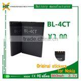 860mah Rechargeable li Ion Battery BL-4CT For Nokia 2720f/5310XM/5630XM/6600f thumbnail-2