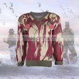New Fashion Style Camouflage Wool Militarly Sweater thumbnail-1