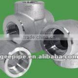 Asme B16.11 Forged Stainless Steel Tee