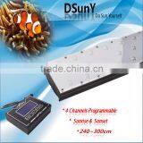 150cm / 240w 4 Channels Dimmable DSunY Programmable Led Aquarium Lighting