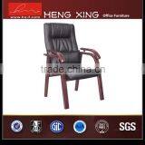 Big Size Solid Conference Chair/wooden Armrest Chair HX-AD502 thumbnail-4