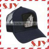 High Quality Mens Embroidery 5 Panel Mesh Trucker Hat thumbnail-6