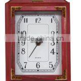 Best Quality Antique Wood Key Box Wall Clock thumbnail-1
