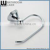 Grooming Bathroom Designs Zinc Alloy Chrome Finishing Bathroom Sanitary Items Wall Mounted Toilet Paper Holder thumbnail-4