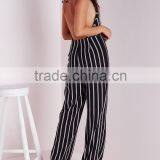 Sexy Backless Strip Deep V High Quality Fashional Women Jumpsuit thumbnail-5