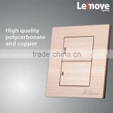 2016 New Auto Electric Window Switch Brush Gold Switch thumbnail-5