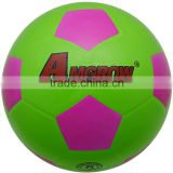 sports balls nice looking 2014 hot sale rubber soccer ball