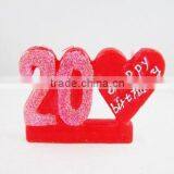 Wholesale Red 20th Birthday Cake Candles Party Cake Candles