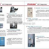 Fucai Factory Hot Selling Proucts Screw Air Compressor Support for Sand Blasting