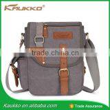 Guangzhou Factory Wholesale Men Canvas Shoulder Bag,Canvas Cross Body Bag thumbnail-1