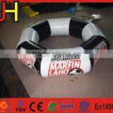 1.5m Diameter PVC Tarpaulin Inflatable Water Round Ring For Sale thumbnail-3