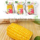 Cut of Sweet Corn Cob With Plastic Vacuum Packed thumbnail-1