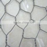 Gabion Mattress 1.8mm Diameter Wire 5x7 cm Mesh Size Hexagonal Woven Mesh Heavy Galvanized 6x2x0.3m Size Gabion Cushion Box
