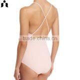 2017 OEM LADIES Bathing Suits One Piece Swimsuit Sport Wear thumbnail-5