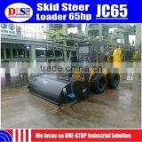 Hydraulic Joystick Super Monkey Brand JC65 Mini Skid Steer 900kg Skid Steer Tires 12x16.5 thumbnail-6