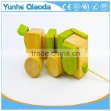 Pull Along Dog Wooden Toy Wiggles as You Pull They Make a Clicking Sound and Make a Fun Baby thumbnail-6