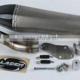 For SUZUKI GSX-R750 2011- SM Motorcycle Exhaust Pipe LASER Delta Slip-on Muffler