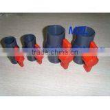 Plastic PVC Ball Foot Valve thumbnail-6