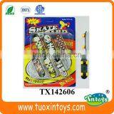 Mini Plastic Finger Skate Board Sport Game Toys for Children thumbnail-5