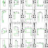 2014 Hot Order ! Anodized Aluminium Profile for Solar Frame by Drawings and Fixed Fitting With Mill Finished Aluminium Corner thumbnail-5