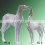 2015 New Display Realistic Display Fiberglass Dog Mannequin thumbnail-1