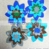 Flower Felt Stickers, Flower Peel off Sticker, Flower Wall Sticker thumbnail-3