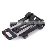 Upgrade Folding Shopping Cart With 4 Wheels/Lightweight Aluminum Cube Folding Luggage Cart/ Portable Hand Trolley thumbnail-1