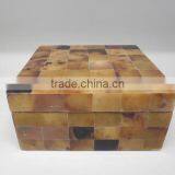 High End Quality Best Selling Eco Friendly Yellow Mother of Pearl Rectangle Box From Viet Nam thumbnail-1
